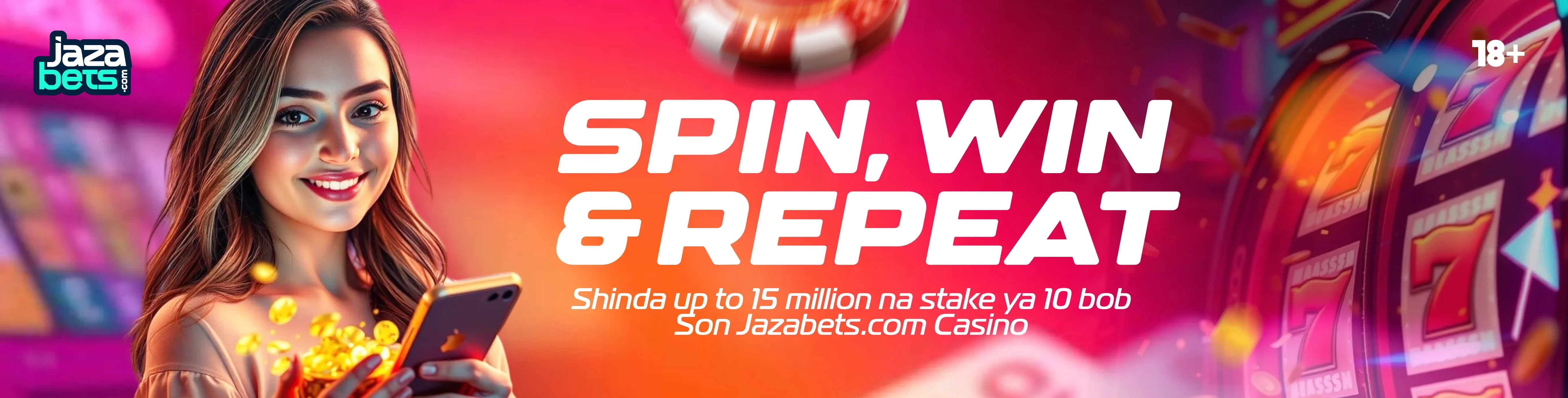 JazaBet Kenya Casino — Shinda hadi KES 15,000,000